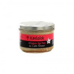 Rillettes Pur Porc au Cidre Fermier 190g