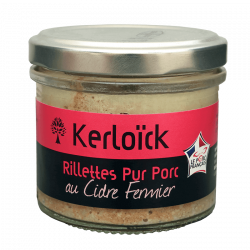 Rillettes Pur Porc au Cidre Fermier 90g