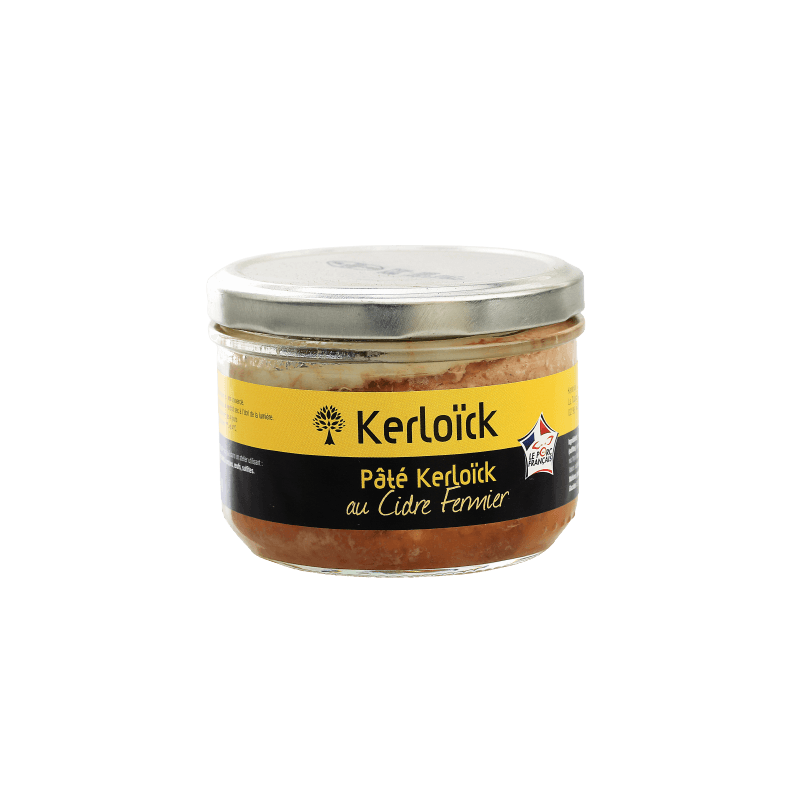 Pâté Kerloïck au cidre fermier 190g Pâté Kerloïck au cidre fermier 190g