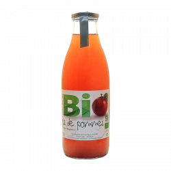 Jus de pomme Biologique - Vergers Réginéens 1L