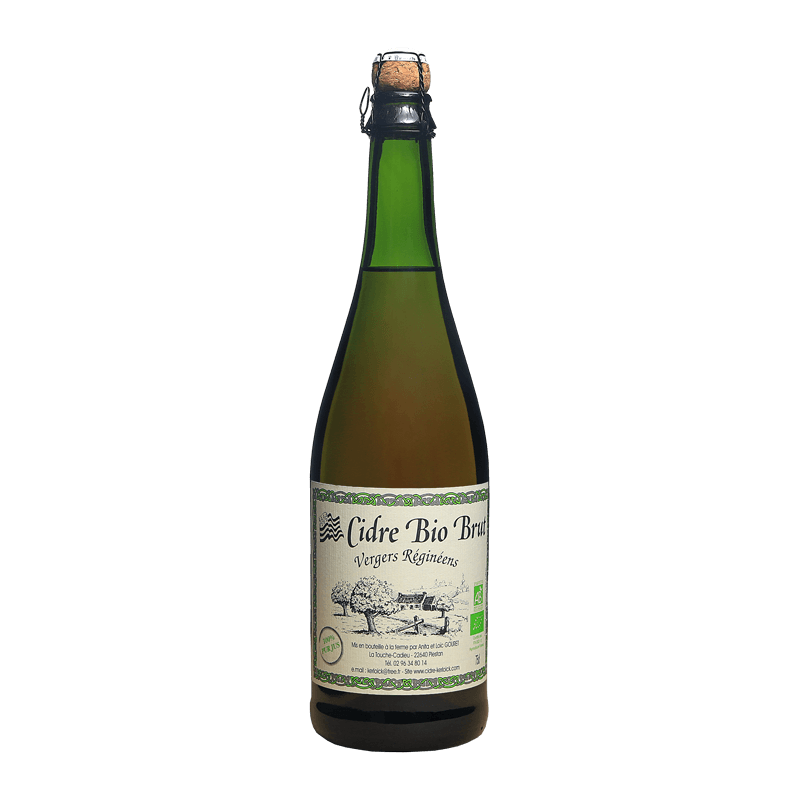 Cidre Brut Biologique - Vergers Réginéens 75cL