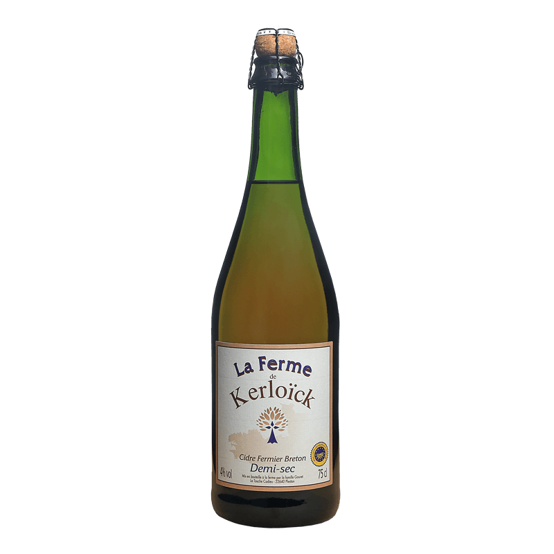 Cidre Demi-Sec - La Ferme de Kerloïck 75cL