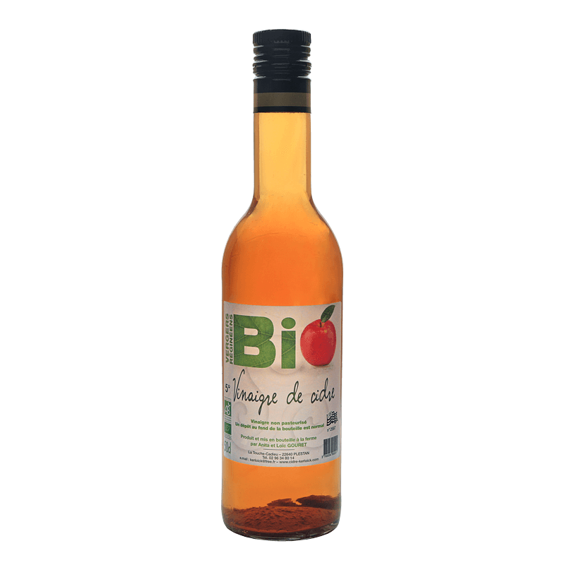 Vinaigre de cidre Biologique Vergers Réginéens 50cL