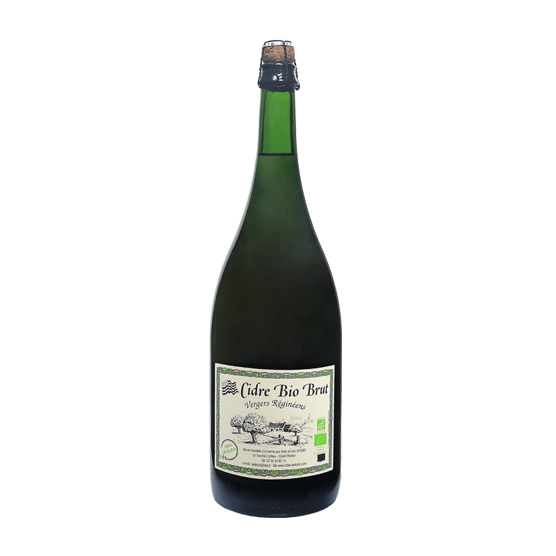 Magnum Cidre Brut Biologique - Vergers Réginéens 1,5L